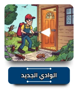 شركة مكافحة حشرات في الوادي الجديد